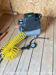 MaxSold Auction: HDX 2-Gallon Portable Air Compressor - Gananoque (Ontario, Canada) SELLER MANAGED Downsizing Online Auction -Elmwood Drive