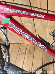 MaxSold Auction: Kona cinder cone bike    - Gananoque (Ontario, Canada) SELLER MANAGED Downsizing Online Auction -Elmwood Drive