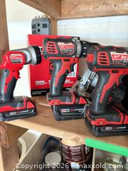 MaxSold Auction: Milwaukee various items  - Gananoque (Ontario, Canada) SELLER MANAGED Downsizing Online Auction -Elmwood Drive