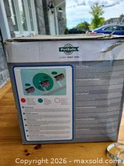 MaxSold Auction: Petsafe invisible wireless fencing with two collars & pet accessories  - Gananoque (Ontario, Canada) SELLER MANAGED Downsizing Online Auction -Elmwood Drive
