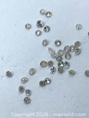 MaxSold Auction: (0.51ctw) REAL! NATURAL ROUND DIAMONDS!  1.2-1.3mm - Toronto (Ontario, Canada) PARTNER MANAGED Downsizing Online Auction - Queen Street E