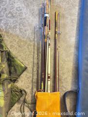 MaxSold Auction: Fishing Gear Rods, Reels, Tackle Box & Landing Net - Castro Valley (California, USA) PARTNER MANAGED Estate Sale Online Auction - Dunnigan Court
