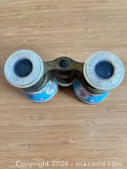 MaxSold Auction: Lemaire (Paris) Opera Glasses — Blue Enamel & Gilt - Castro Valley (California, USA) PARTNER MANAGED Estate Sale Online Auction - Dunnigan Court