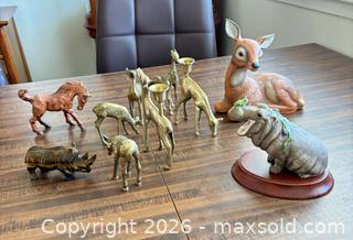 MaxSold Auction: Lot of Animal Figurines & Candlestick Holders - Castro Valley (California, USA) PARTNER MANAGED Estate Sale Online Auction - Dunnigan Court