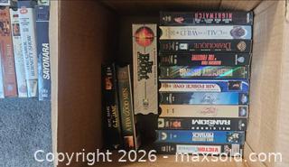 MaxSold Auction: VHS Tapes of various genres - Castro Valley (California, USA) PARTNER MANAGED Estate Sale Online Auction - Dunnigan Court