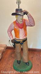 MaxSold Auction: Western Cowboy Resin Floor Lamp - Castro Valley (California, USA) PARTNER MANAGED Estate Sale Online Auction - Dunnigan Court