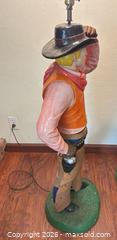 MaxSold Auction: Western Cowboy Resin Floor Lamp - Castro Valley (California, USA) PARTNER MANAGED Estate Sale Online Auction - Dunnigan Court