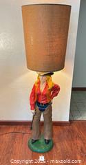 MaxSold Auction: Western Cowgirl Novelty Resin Floor Lamp - Castro Valley (California, USA) PARTNER MANAGED Estate Sale Online Auction - Dunnigan Court