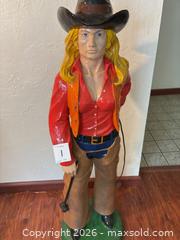 MaxSold Auction: Western Cowgirl Novelty Resin Floor Lamp - Castro Valley (California, USA) PARTNER MANAGED Estate Sale Online Auction - Dunnigan Court
