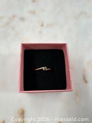MaxSold Auction: 10K Yellow Gold Women's Diamond Ring - Renfrew (Ontario, Canada) SELLER MANAGED Downsizing Online Auction - Plaunt Street
