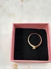 MaxSold Auction: 10K Yellow Gold Women's Diamond Ring - Renfrew (Ontario, Canada) SELLER MANAGED Downsizing Online Auction - Plaunt Street