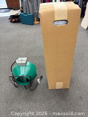 MaxSold Auction: FEAS PEFLEX 6 in x 25 ft Flexible Duct / Vent Hose and vent blower - Renfrew (Ontario, Canada) SELLER MANAGED Downsizing Online Auction - Plaunt Street