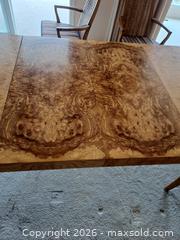 MaxSold Auction: Birds Eye Maple Dining Table & Chairs - Saanich (British Columbia, Canada) SELLER MANAGED Estate Sale Online Auction - Polson Terrace