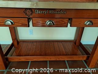 MaxSold Auction: Custom Work Bench - Saanich (British Columbia, Canada) SELLER MANAGED Estate Sale Online Auction - Polson Terrace