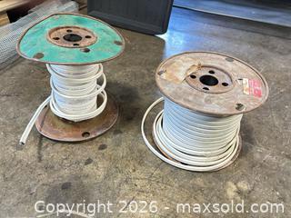 MaxSold Auction: Canadex NMD90 14/2 Romex White Cable, 2 Spools - Brantford (Ontario, Canada) SELLER MANAGED Commercial Liquidation Online Auction - Campbell Street