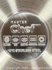 MaxSold Auction: Master Chef 18/10 Stainless Steel 4-Pot Cookware Set - Brantford (Ontario, Canada) SELLER MANAGED Commercial Liquidation Online Auction - Campbell Street