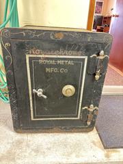 MaxSold Auction: Antique Royal Metal Mfg Co Vault Safe C - South Huron (Ontario, Canada) PARTNER MANAGED Estate Sale Online Auction - Gidley Street West