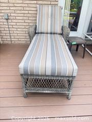MaxSold Auction: Lounge Chair and Side Table  C - South Huron (Ontario, Canada) PARTNER MANAGED Estate Sale Online Auction - Gidley Street West