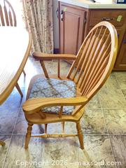 MaxSold Auction: Oak table and Chairs. C - South Huron (Ontario, Canada) PARTNER MANAGED Estate Sale Online Auction - Gidley Street West
