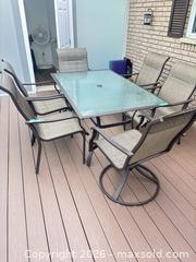 MaxSold Auction: Outdoor Dining Table and Chairs C  - South Huron (Ontario, Canada) PARTNER MANAGED Estate Sale Online Auction - Gidley Street West