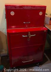 MaxSold Auction: Red Toolboxes C  - South Huron (Ontario, Canada) PARTNER MANAGED Estate Sale Online Auction - Gidley Street West