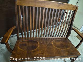 MaxSold Auction: Wooden Bench B  - South Huron (Ontario, Canada) PARTNER MANAGED Estate Sale Online Auction - Gidley Street West