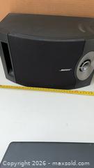 MaxSold Auction: Bose 201 Center Channel + Pair Bookshelf Speakers, Black - Markham (Ontario, Canada) PARTNER MANAGED Downsizing Online Auction - Forest Park Crescent