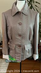 MaxSold Auction: Designer Giorgio Armani Women's Tailored Blazer Size 44 (IT) Taupe - Markham (Ontario, Canada) PARTNER MANAGED Downsizing Online Auction - Forest Park Crescent