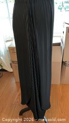 MaxSold Auction: NEW Designer Issey Miyake Black Pleated Long (Maxi) Skirt Size 2 (Japanese) - Markham (Ontario, Canada) PARTNER MANAGED Downsizing Online Auction - Forest Park Crescent