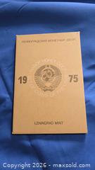 MaxSold Auction: 1975 USSR Coin Set - Kopecks & Rubles (Leningrad Mint) A - Mississippi Mills (Ontario, Canada) Moving Online Auction - Vaughan Street