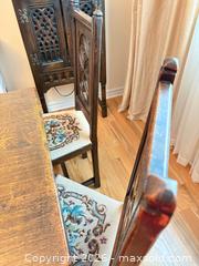 MaxSold Auction: Antique Oak Dining Table with 6 Chairs C - Mississippi Mills (Ontario, Canada) Moving Online Auction - Vaughan Street