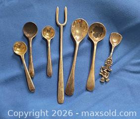 MaxSold Auction: Antique Walker & Hall Sterling Novelty Cherub Handle Spoon A - Mississippi Mills (Ontario, Canada) Moving Online Auction - Vaughan Street