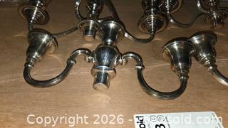 MaxSold Auction: Birks Sterling Silver Double-Arm Wall Sconces  and 2 non Sterling sconces B - Mississippi Mills (Ontario, Canada) Moving Online Auction - Vaughan Street