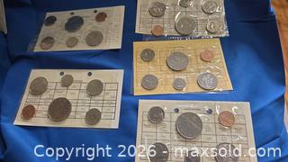MaxSold Auction: Canadian Mint Specimen Card Coin Sets A - Mississippi Mills (Ontario, Canada) Moving Online Auction - Vaughan Street