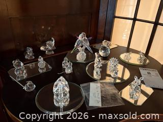 MaxSold Auction: Crystal Miniature Figurines B - Mississippi Mills (Ontario, Canada) Moving Online Auction - Vaughan Street