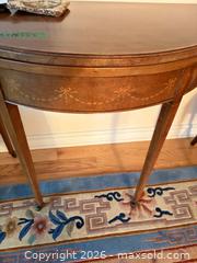 MaxSold Auction: Demilune Console Table B - Mississippi Mills (Ontario, Canada) Moving Online Auction - Vaughan Street