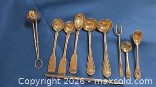 MaxSold Auction: English Hallmarked Sterling Assorted Flatware & Small Serving Pieces A - Mississippi Mills (Ontario, Canada) Moving Online Auction - Vaughan Street