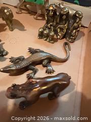 MaxSold Auction: Miniature Brass, Bronze & Cast Metal Animal Figurines B - Mississippi Mills (Ontario, Canada) Moving Online Auction - Vaughan Street