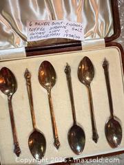 MaxSold Auction: Sterling Silver Coffee Spoon Set & Cake Server A - Mississippi Mills (Ontario, Canada) Moving Online Auction - Vaughan Street