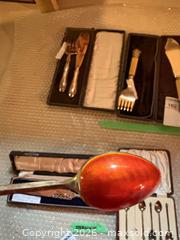 MaxSold Auction: Sterling Silver Coffee Spoon Set & Cake Server A - Mississippi Mills (Ontario, Canada) Moving Online Auction - Vaughan Street