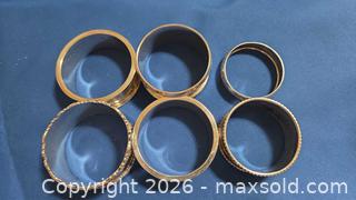 MaxSold Auction: Sterling Silver Napkin Rings with Gilt Interiors A - Mississippi Mills (Ontario, Canada) Moving Online Auction - Vaughan Street