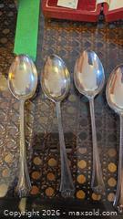 MaxSold Auction: Sterling Silver Teaspoons & Sugar Tongs, Pin — Birmingham/Sheffield A - Mississippi Mills (Ontario, Canada) Moving Online Auction - Vaughan Street