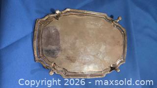 MaxSold Auction: Victorian Sterling Silver-Gilt Condiment Set with Tray A - Mississippi Mills (Ontario, Canada) Moving Online Auction - Vaughan Street