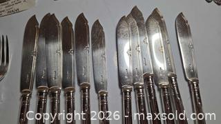 MaxSold Auction: Vintage Sterling Silver Flatware with English Hallmarks B - Mississippi Mills (Ontario, Canada) Moving Online Auction - Vaughan Street