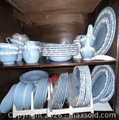 MaxSold Auction: Wedgwood Blue Jasperware Dinner & Tea Ware B - Mississippi Mills (Ontario, Canada) Moving Online Auction - Vaughan Street