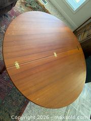 MaxSold Auction: Mid-Century Danish Solid Teak Round Coffee Table by Trem Rojle - Centre Wellington (Ontario, Canada) PARTNER MANAGED Estate Sale Online Auction - Pine Ridge Road