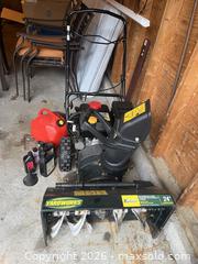 MaxSold Auction: Yardworks Snowblower with Electric and Recoil Start - Toronto (Ontario, Canada) Estate Sale Online Auction - Moore Avenue
