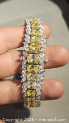 MaxSold Auction: Sterling Silver 925  Bracelet - Richmond (British Columbia, Canada) SELLER MANAGED Downsizing Online Auction - Riverside Way (STORAGE)