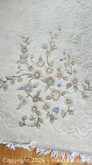 MaxSold Auction: Area Rug Cream/Ivory Floral Wool D - Port Hope (Ontario, Canada) Estate Sale Online Auction - Sherbourne Street