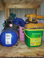 MaxSold Auction: Campbell Hausfeld Air Compressor & Black & Decker Corded Sander D - Port Hope (Ontario, Canada) Estate Sale Online Auction - Sherbourne Street